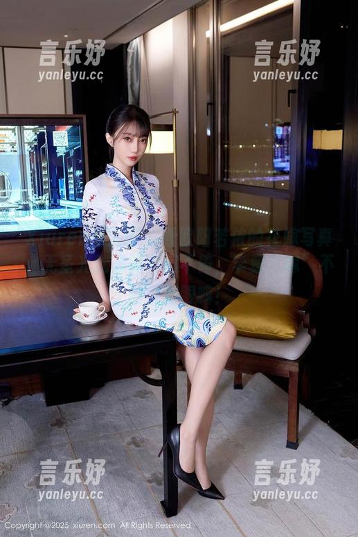 Xiuren秀人网 - 看欧阳若依的花嫁写真，无圣光就是要不偏不倚，毕竟“嫁”不能太耀眼嘛！