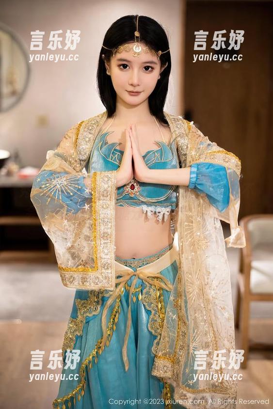 秀人网 - Mina米娜的甜心，原图确定不会引起我这个‘糖分过敏者’的心痛！